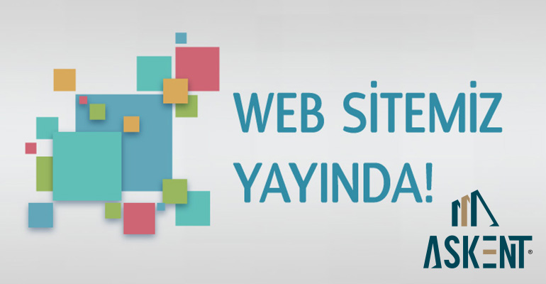 Web Sitemiz Yayına Açıldı